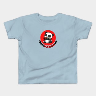 Indepandant | Cute Panda Pun Kids T-Shirt